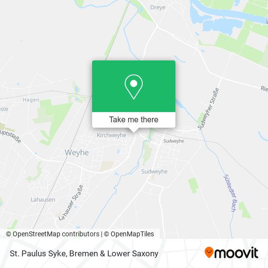 St. Paulus Syke map