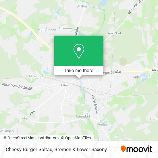 Cheesy Burger Soltau map