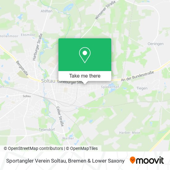 Sportangler Verein Soltau map