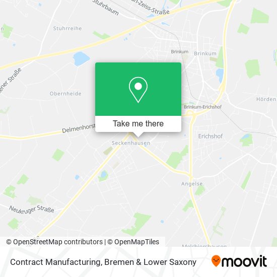 Contract Manufacturing map