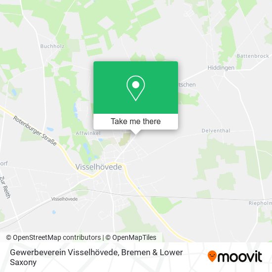 Gewerbeverein Visselhövede map