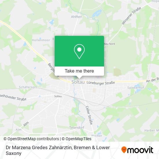 Dr Marzena Gredes Zahnärztin map