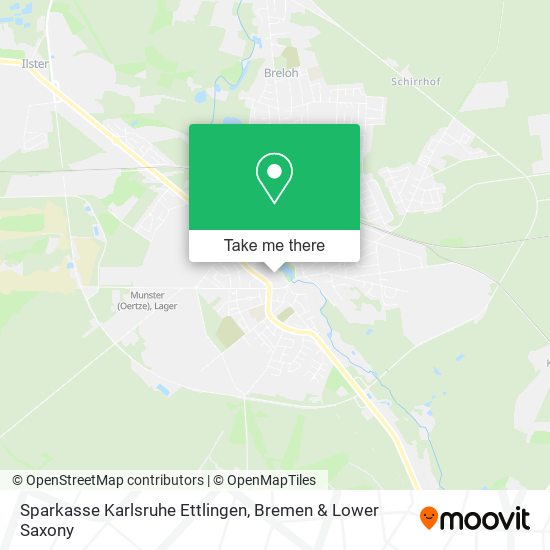 Sparkasse Karlsruhe Ettlingen map