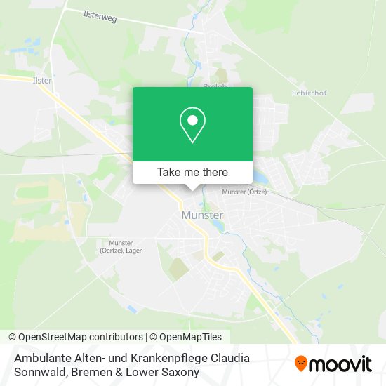 Ambulante Alten- und Krankenpflege Claudia Sonnwald map