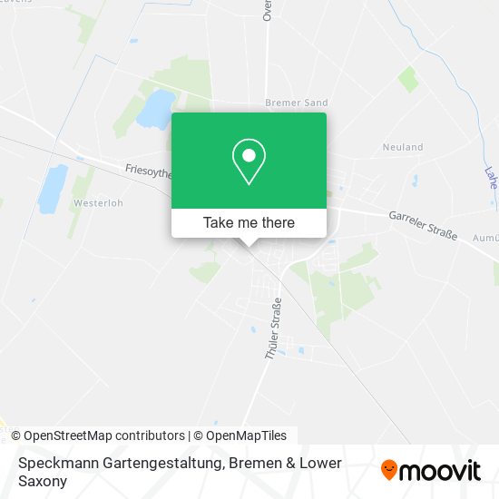 Speckmann Gartengestaltung map