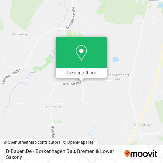 B-Bauen.De - Borkenhagen Bau map
