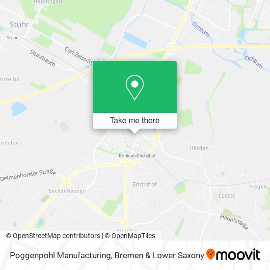 Poggenpohl Manufacturing map