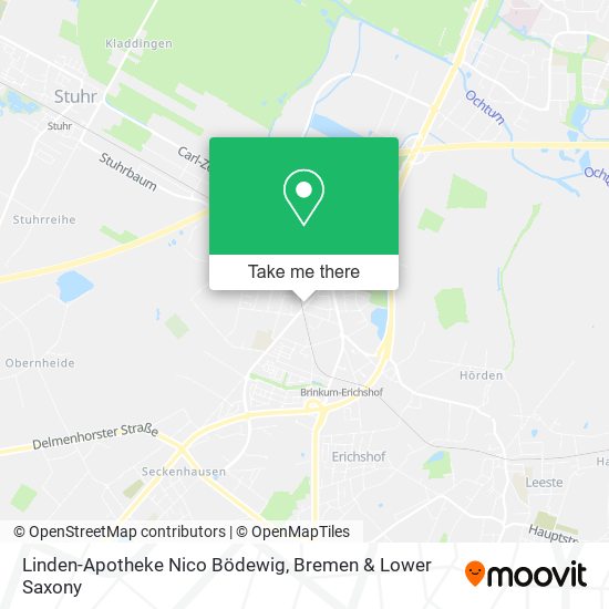 Linden-Apotheke Nico Bödewig map