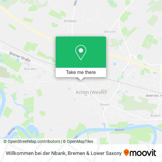 Willkommen bei der Nbank map