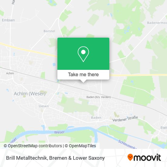 Brill Metalltechnik map