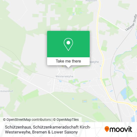 Schützenhaus, Schützenkameradschaft Kirch-Westerweyhe map