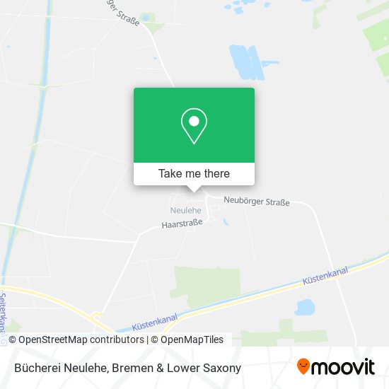 Bücherei Neulehe map