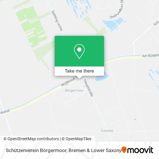 Карта Schützenverein Börgermoor