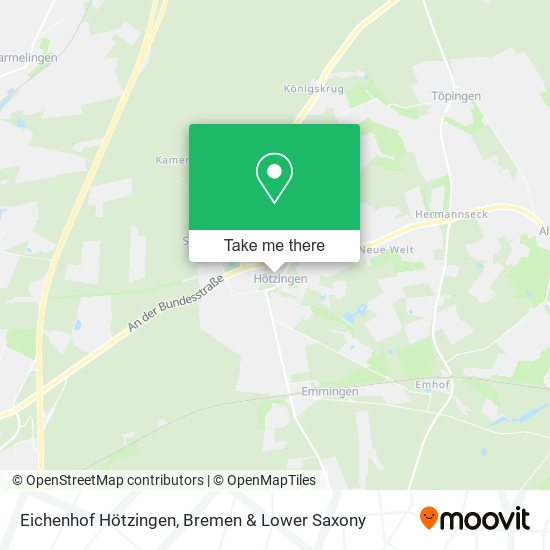 Eichenhof Hötzingen map
