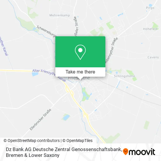 Карта Dz Bank AG Deutsche Zentral Genossenschaftsbank