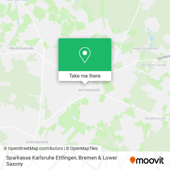 Sparkasse Karlsruhe Ettlingen map