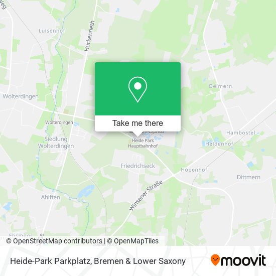 Heide-Park Parkplatz map