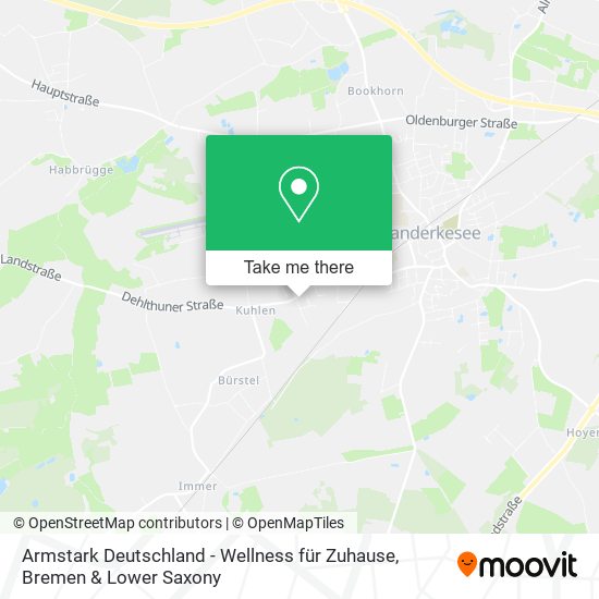 Armstark Deutschland - Wellness für Zuhause map