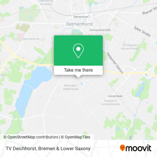 TV Deichhorst map