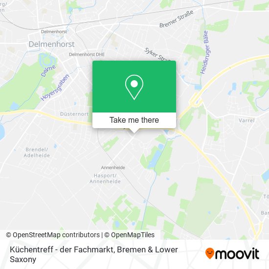 Küchentreff - der Fachmarkt map
