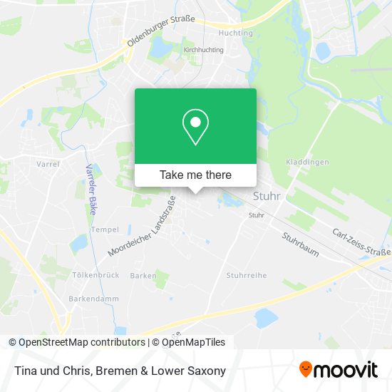 Tina und Chris map