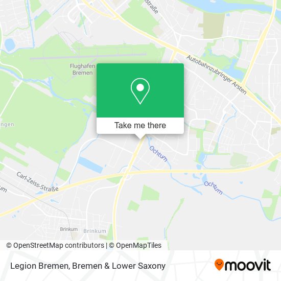 Legion Bremen map