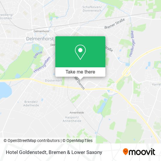 Hotel Goldenstedt map