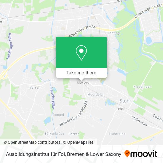 Ausbildungsinstitut für Foi map
