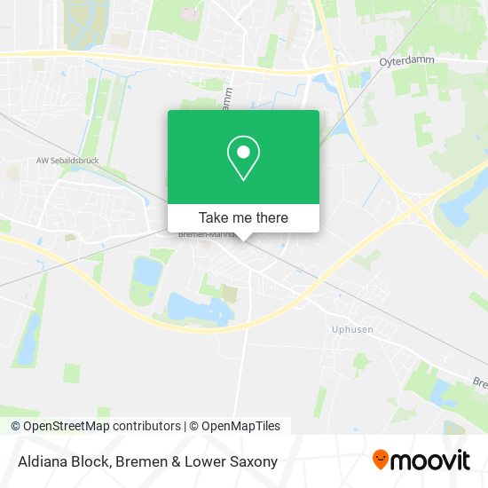 Aldiana Block map