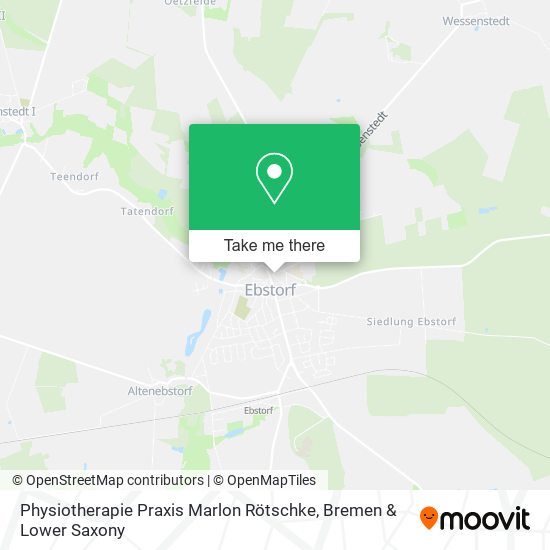 Physiotherapie Praxis Marlon Rötschke map
