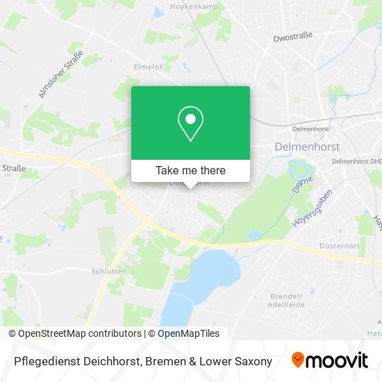 Pflegedienst Deichhorst map
