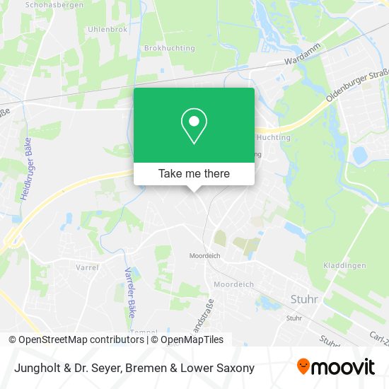 Jungholt & Dr. Seyer map