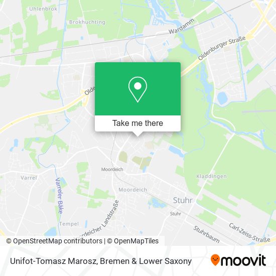 Unifot-Tomasz Marosz map