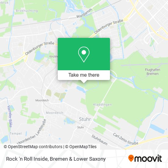 Rock 'n Roll Inside map
