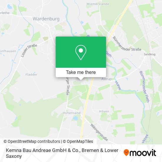 Kemna Bau Andreae GmbH & Co. map