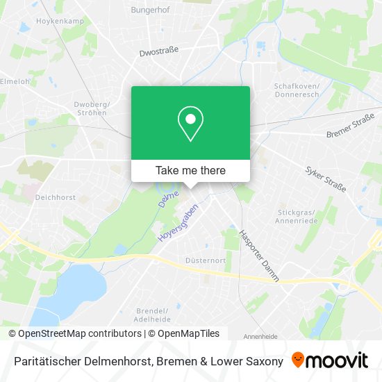 Paritätischer Delmenhorst map