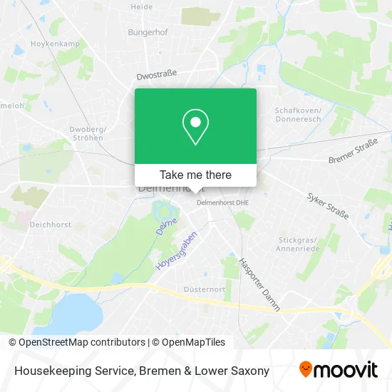 Карта Housekeeping Service