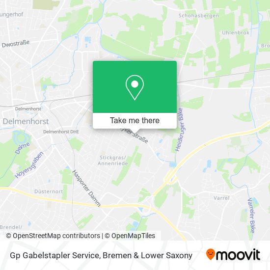Gp Gabelstapler Service map