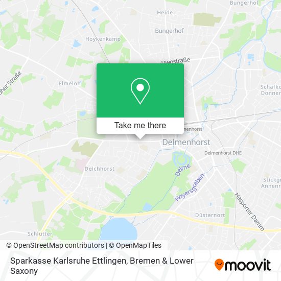 Sparkasse Karlsruhe Ettlingen map
