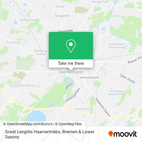 Great Lengths Haarvertriebs map