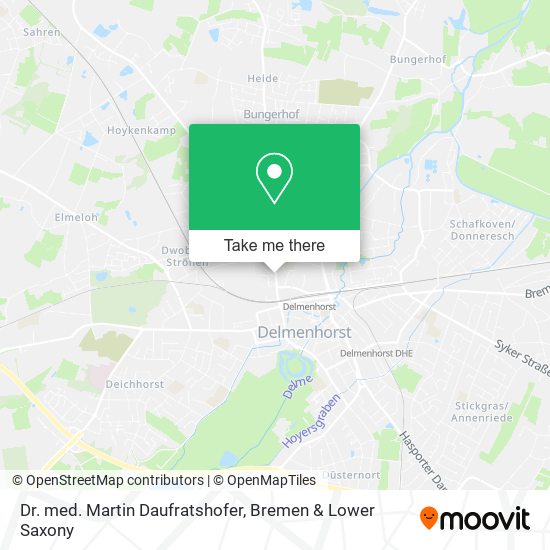 Dr. med. Martin Daufratshofer map