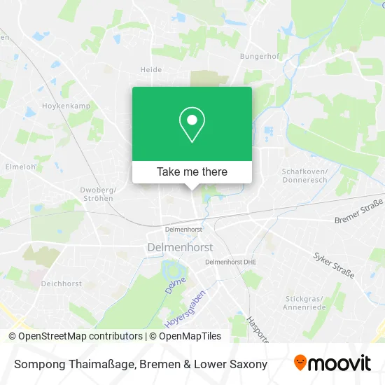 Sompong Thaimaßage map