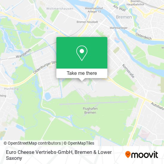 Euro Cheese Vertriebs-GmbH map