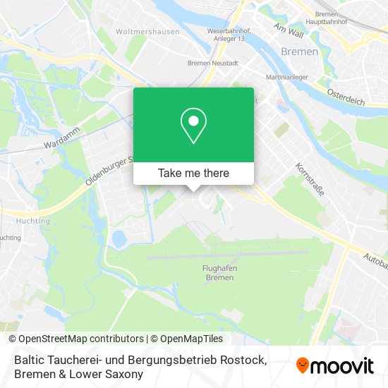 Baltic Taucherei- und Bergungsbetrieb Rostock map