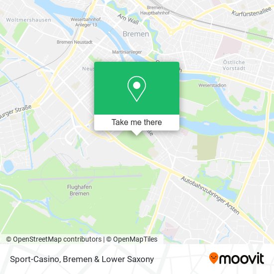 Sport-Casino map