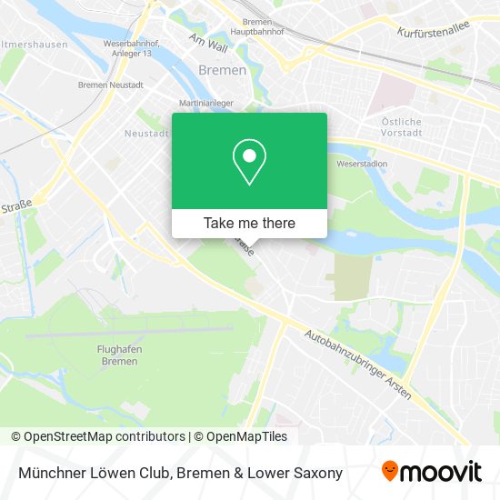 Münchner Löwen Club map