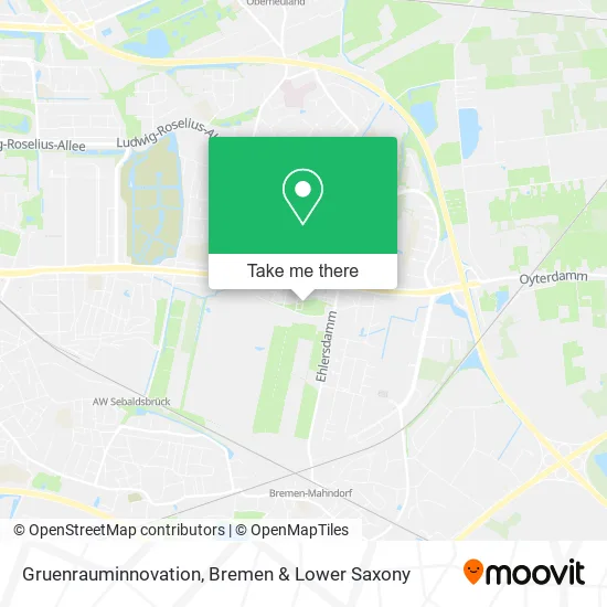 Карта Gruenrauminnovation