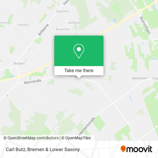 Carl Butz map