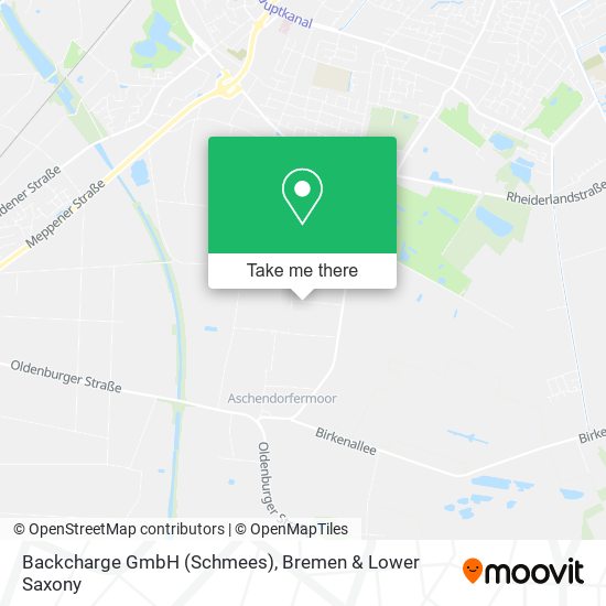 Backcharge GmbH (Schmees) map
