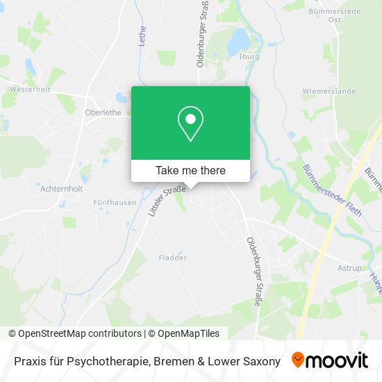 Praxis für Psychotherapie map